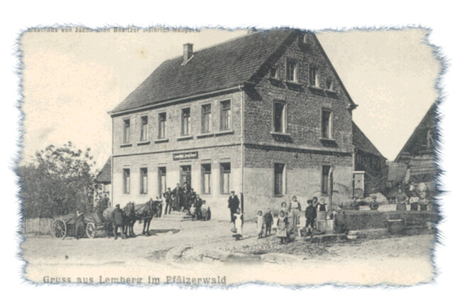 Unser Gasthaus in alten Zeiten. Neupert_alt1